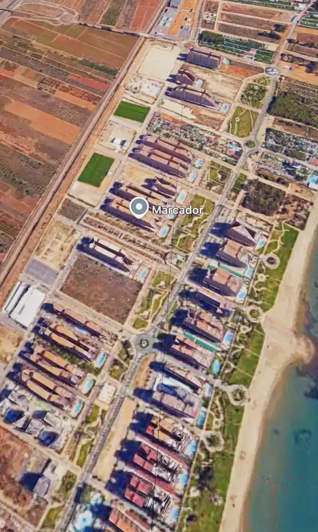 Vista exterior de Apartament de lloguer en Oropesa del Mar / Orpesa amb Aire condicionat, Piscina i Balcó