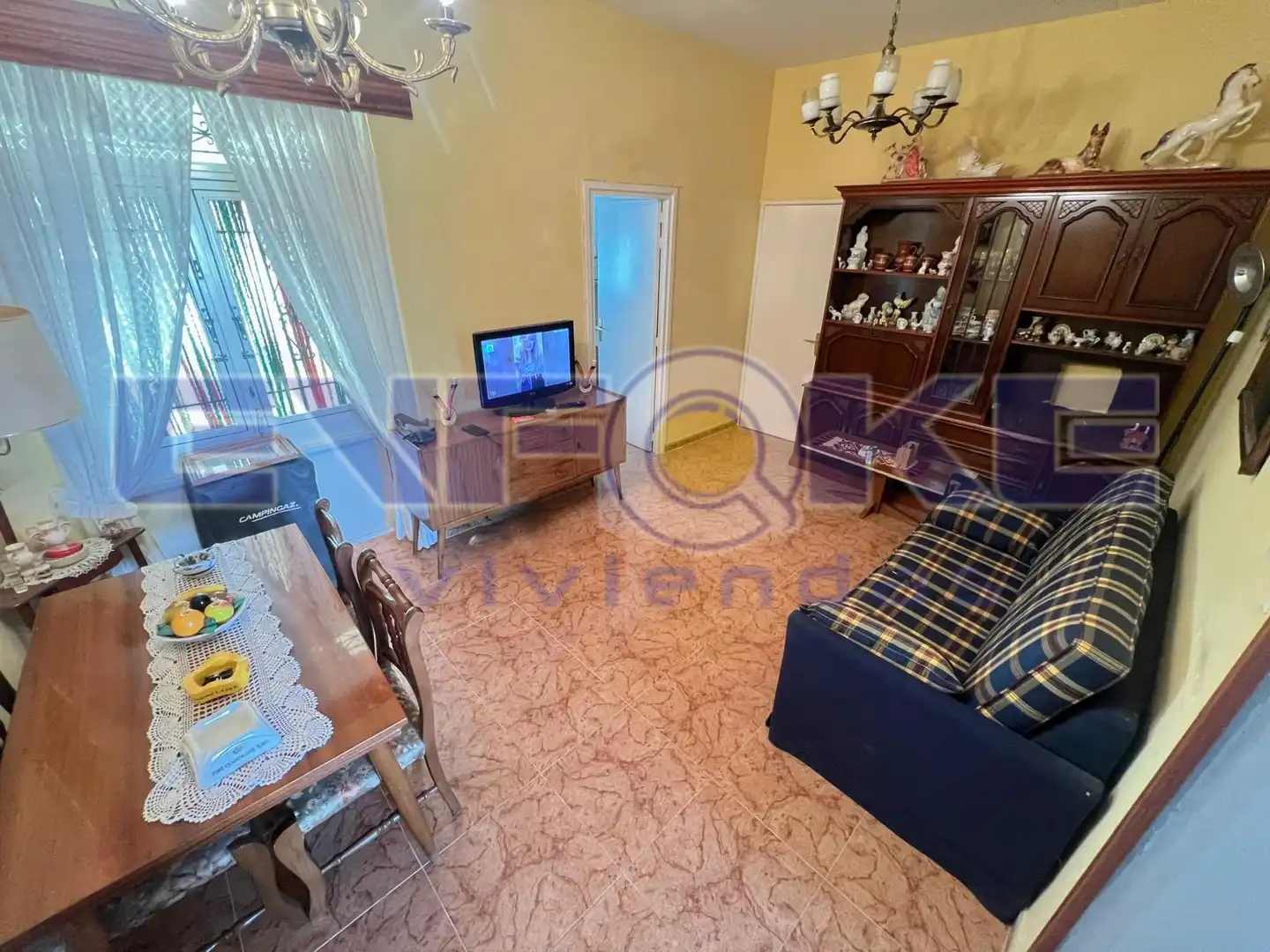 Sala de estar de Casa o chalet en venta en Benquerencia de la Serena con Terraza, Trastero y Amueblado