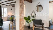 Sala d'estar de Apartament en venda en  Barcelona Capital amb Aire condicionat, Calefacció i Parquet