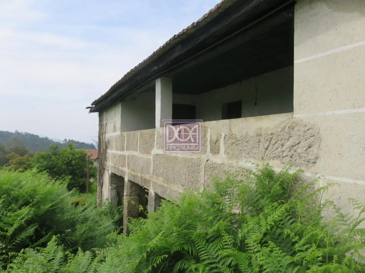 Vista exterior de Casa o chalet en venta en Mondariz con Jardín privado