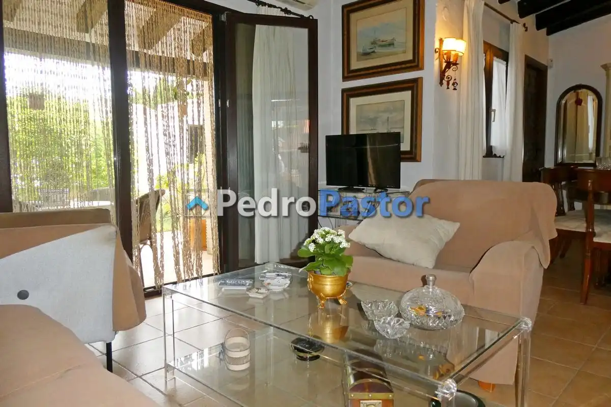 Sala de estar de Casa o chalet en venta en Dénia con Aire acondicionado, Calefacción y Terraza