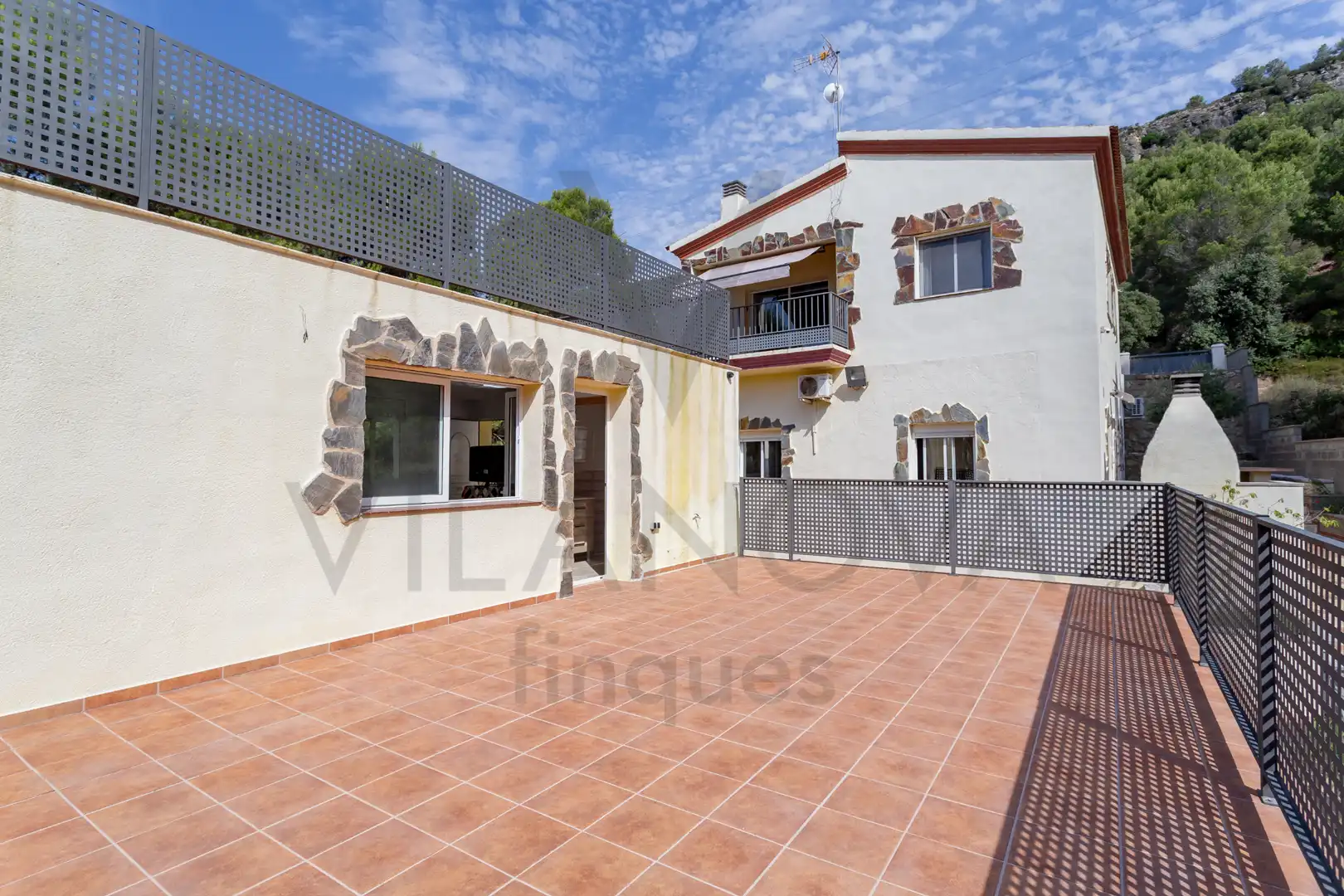 Vista exterior de Casa o chalet en venta en Cabra del Camp con Aire acondicionado, Calefacción y Jardín privado