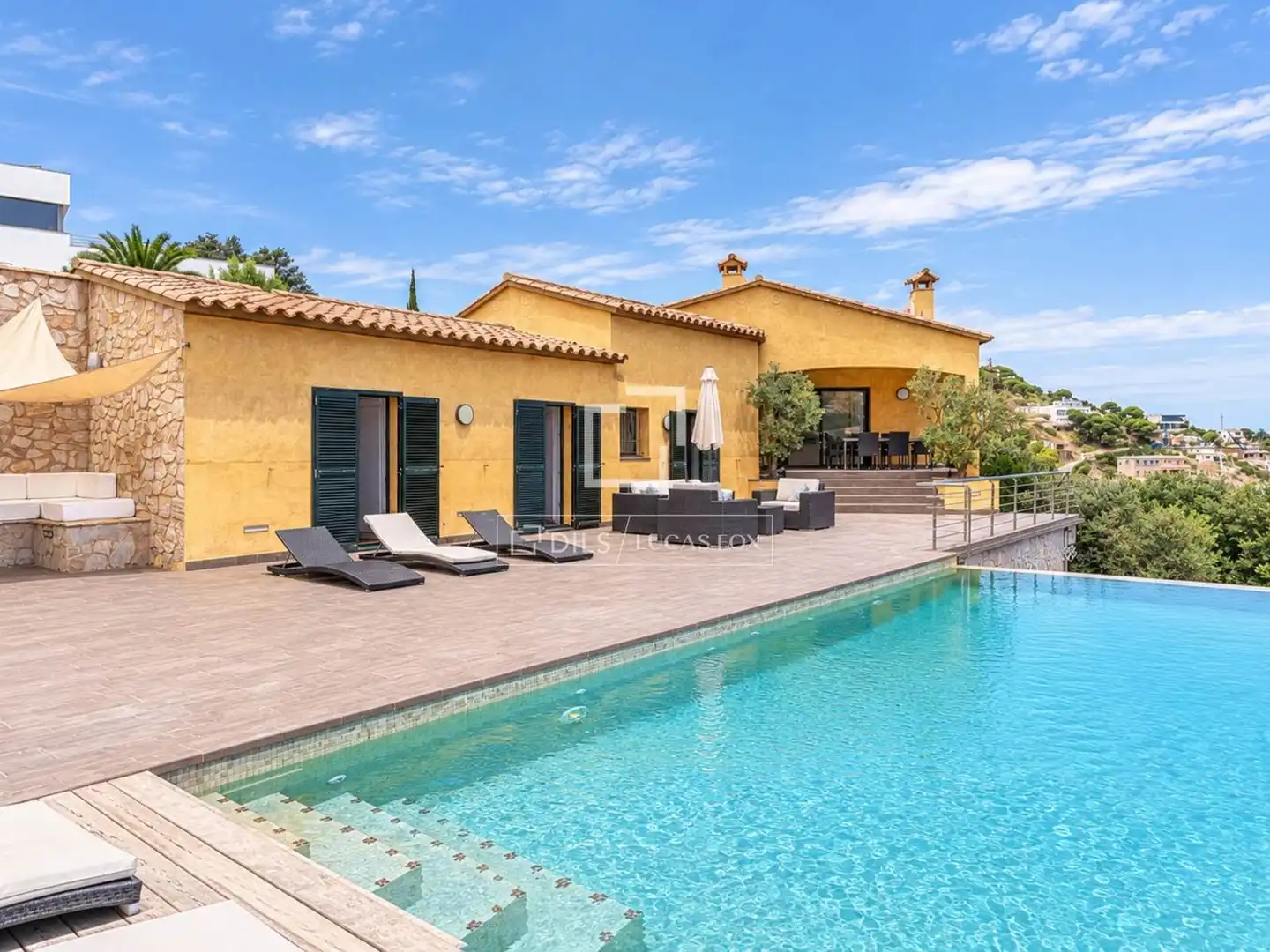 Exterior view of Houses for sale in Begur  with Air Conditioner, Heating and Private garden