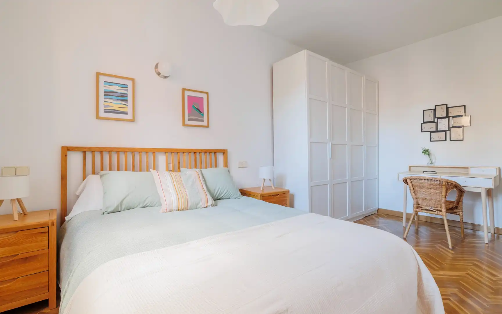 Habitación de Piso de alquiler en Madrid con Aire acondicionado, Calefacción y Amueblado