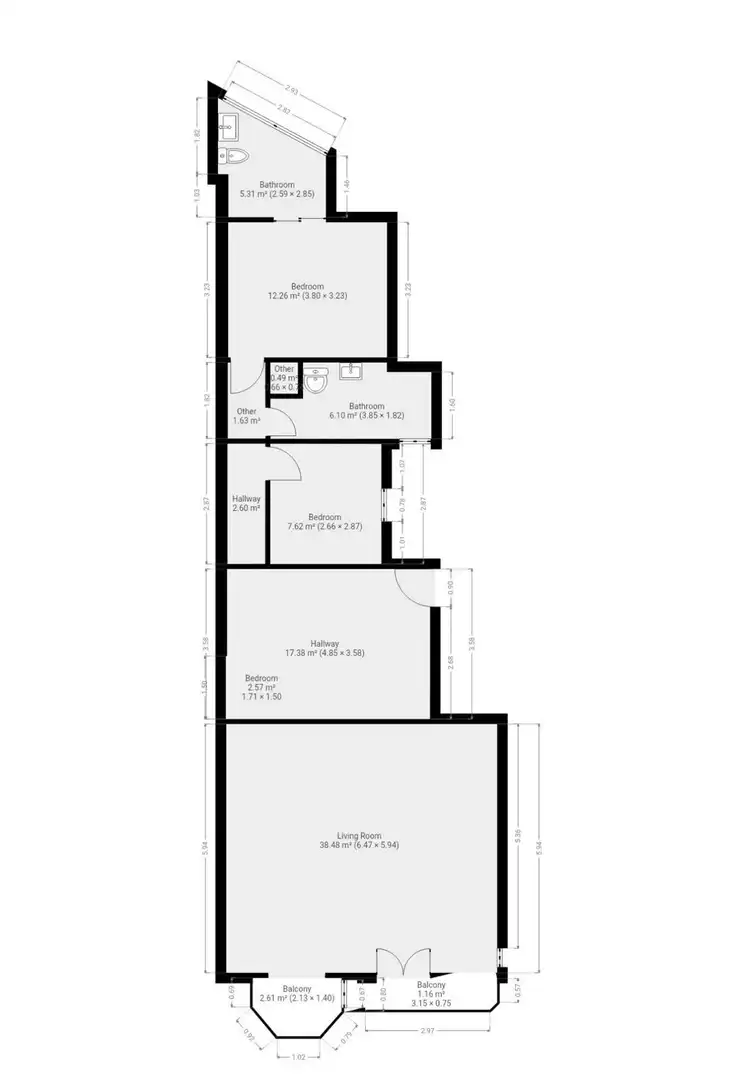 Flat with terrace for sale in Ronda de Sant Antoni, imagen 48