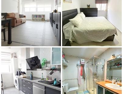 Bedroom of Flat for sale in Málaga Capital  with Air Conditioner and Terrace