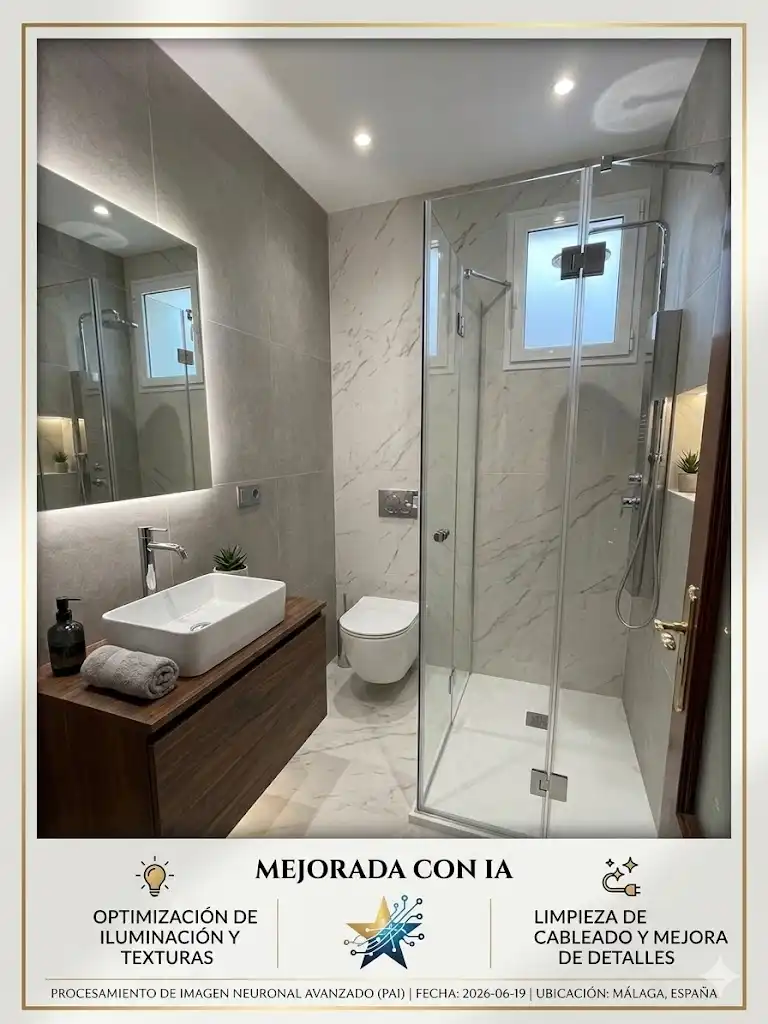 Badezimmer von Wohnung zum Verkauf in Málaga