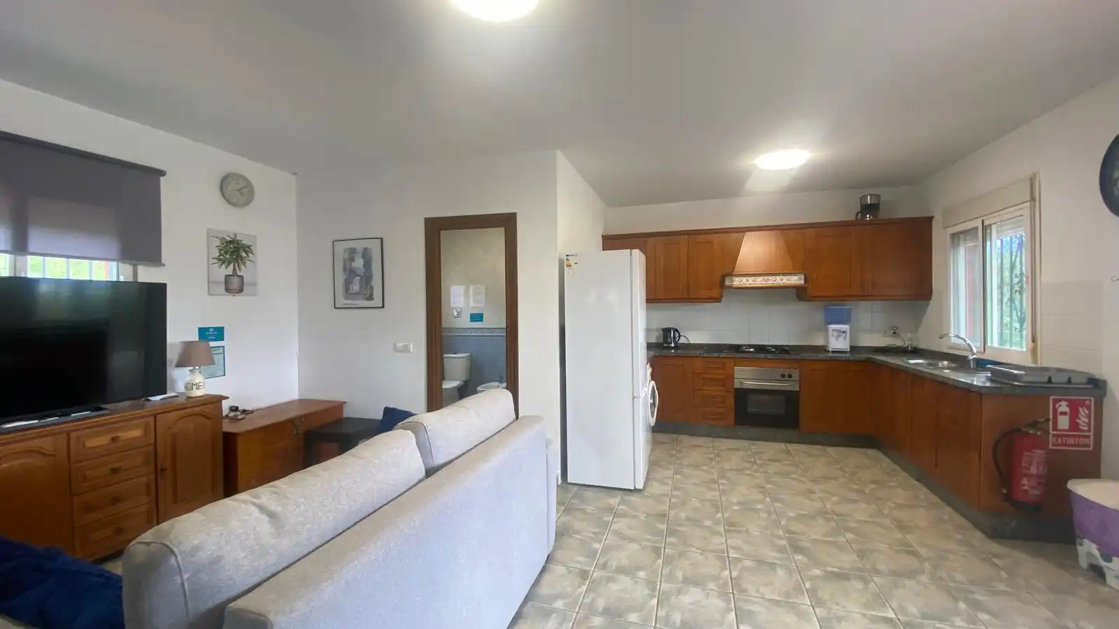 Küche von Haus oder Chalet zum Verkauf in Coín mit Klimaanlage, Privatgarten und Terrasse