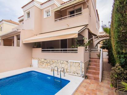 Piscina de Casa o xalet en venda en Elche / Elx amb Aire condicionat, Terrassa i Piscina