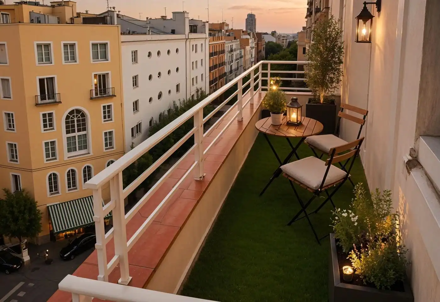 Terraza de Ático en venta en Madrid