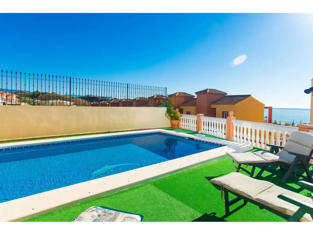 Villa con piscina in affitto a Benajarafe, imagen 4