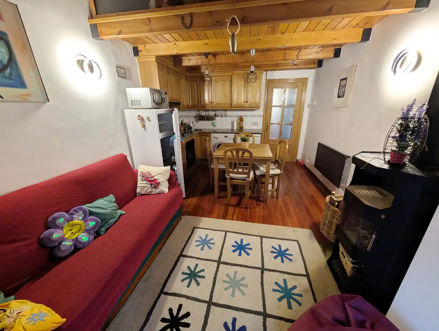 Living room of Apartments for sale in Setcases  with Balcony