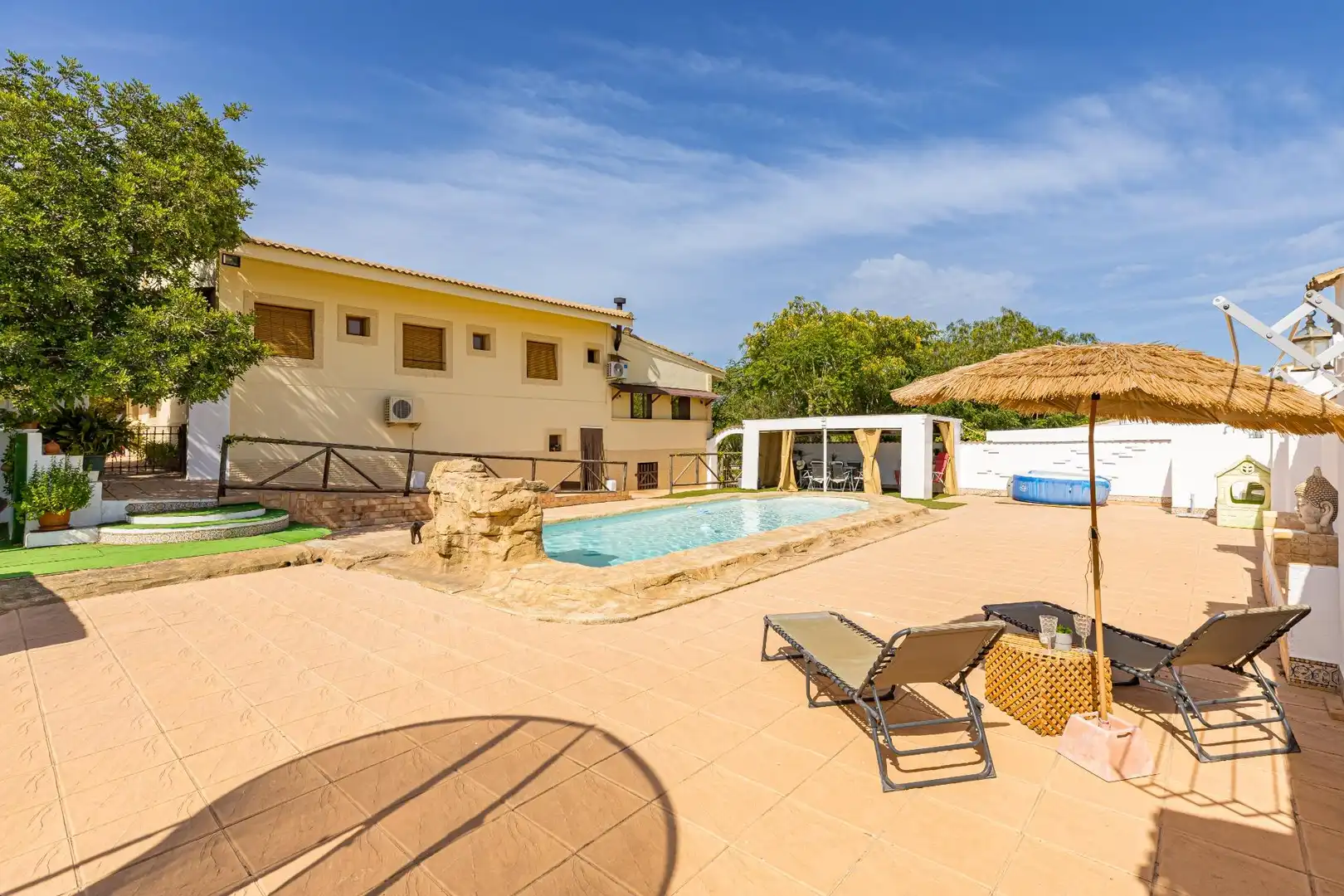 Piscina de Casa o xalet en venda en Molina de Segura amb Aire condicionat, Jardí privat i Terrassa