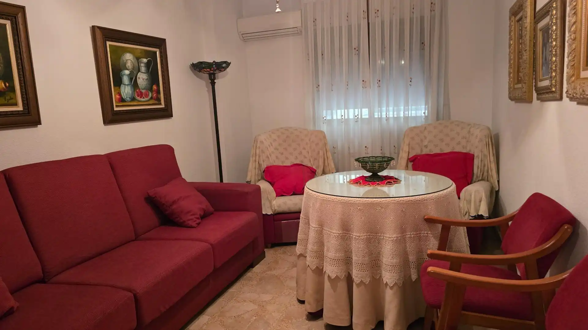 Sala de estar de Piso en venta en Hellín con Aire acondicionado, Calefacción y Terraza