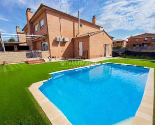 Swimming pool of Single-family semi-detached for sale in Valdeavero  with Air Conditioner and Swimming Pool