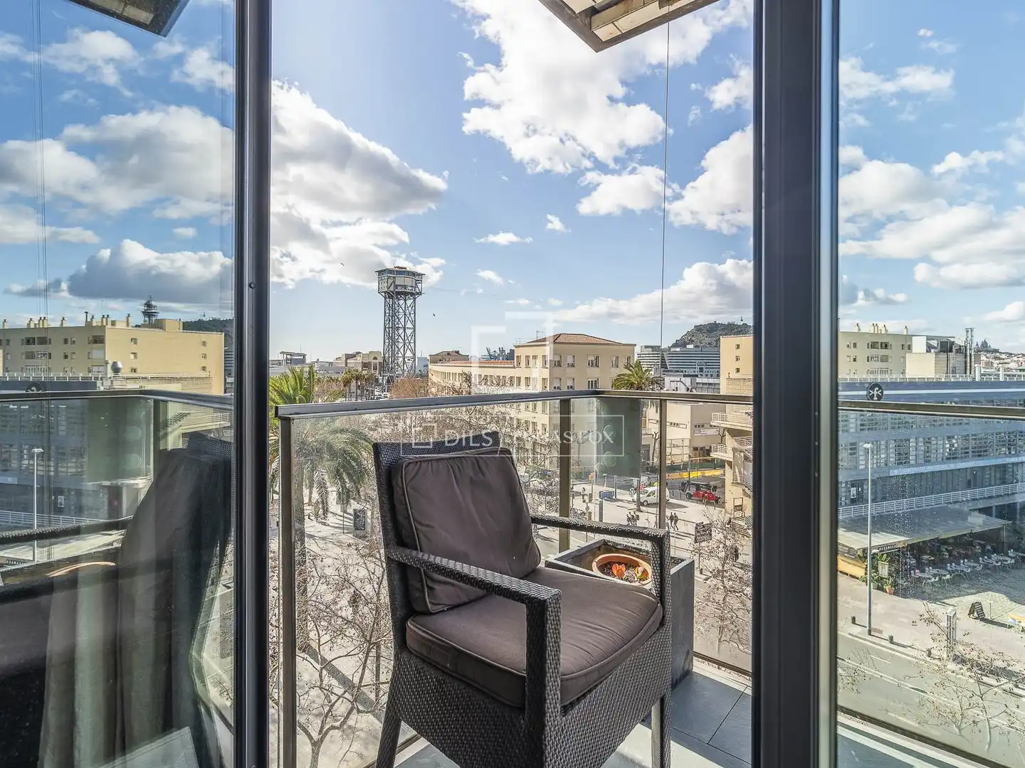Balcony of Attic for sale in Barcelona  with Air Conditioner, Parquet flooring and Terrace