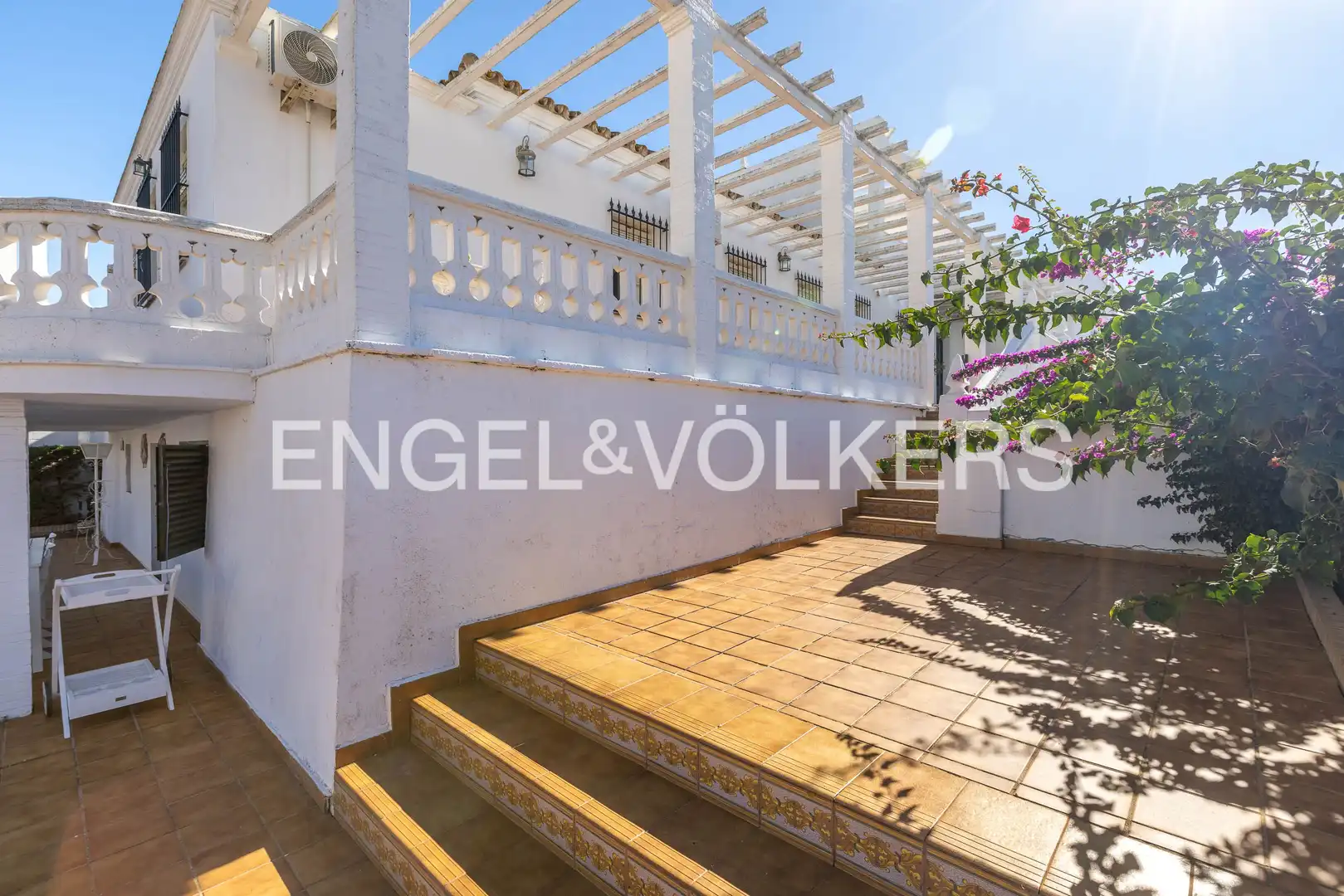 Terraza de Finca rústica en venta en La Antilla con Aire acondicionado, Calefacción y Jardín privado