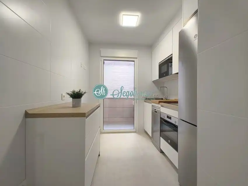 Küche von Wohnung zur Miete in Segovia mit Heizung, Terrasse und Abstellraum