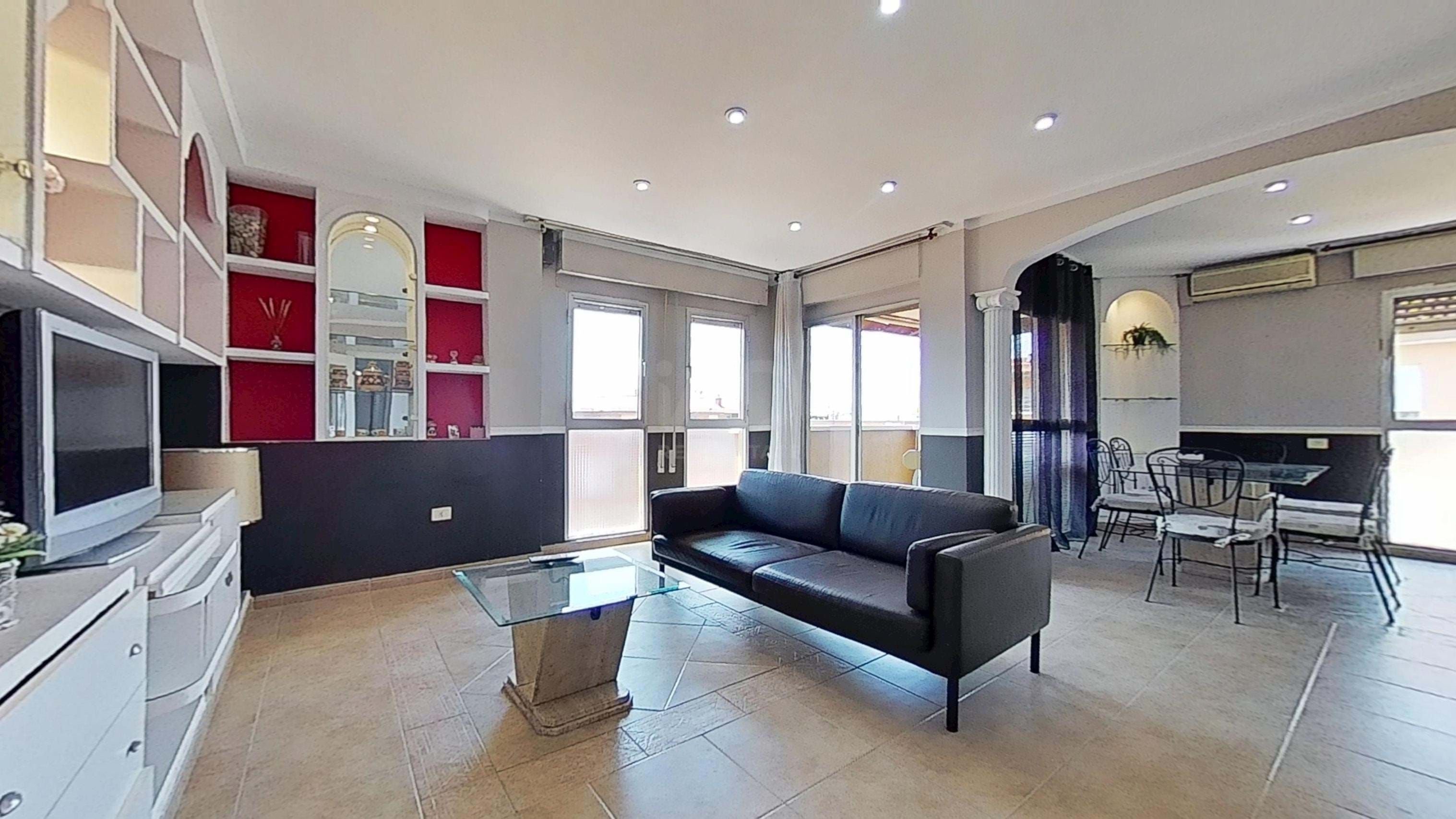 Living room of Flat for sale in Vila-real  with Air Conditioner, Heating and Terrace