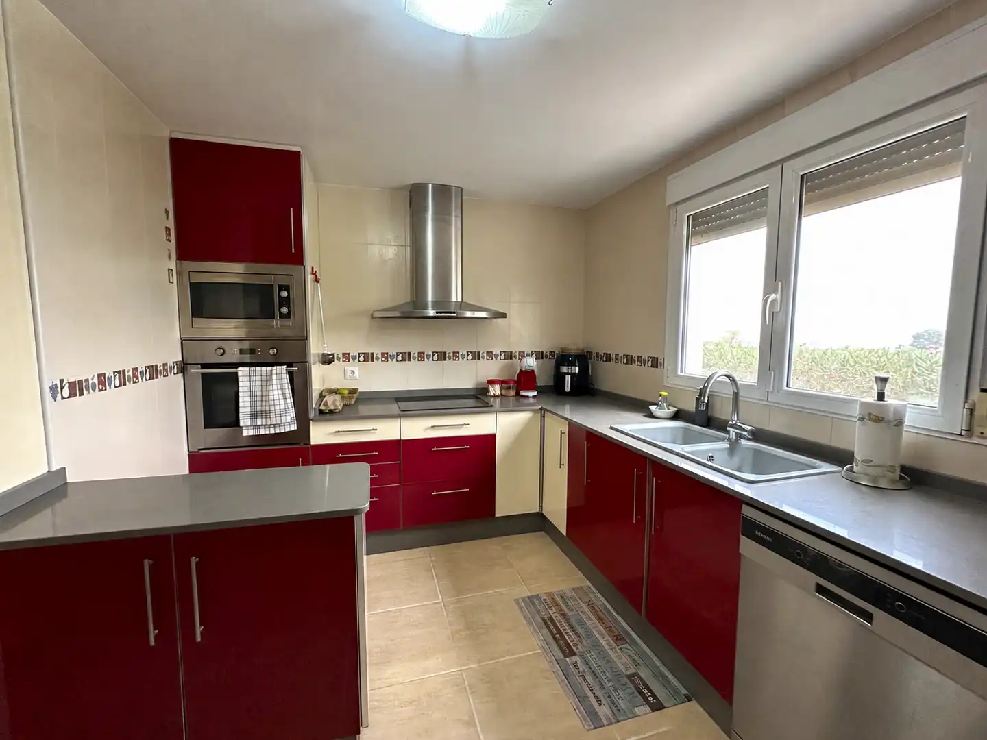 Cocina de Casa o chalet en venta en Ontinyent con Aire acondicionado, Calefacción y Jardín privado