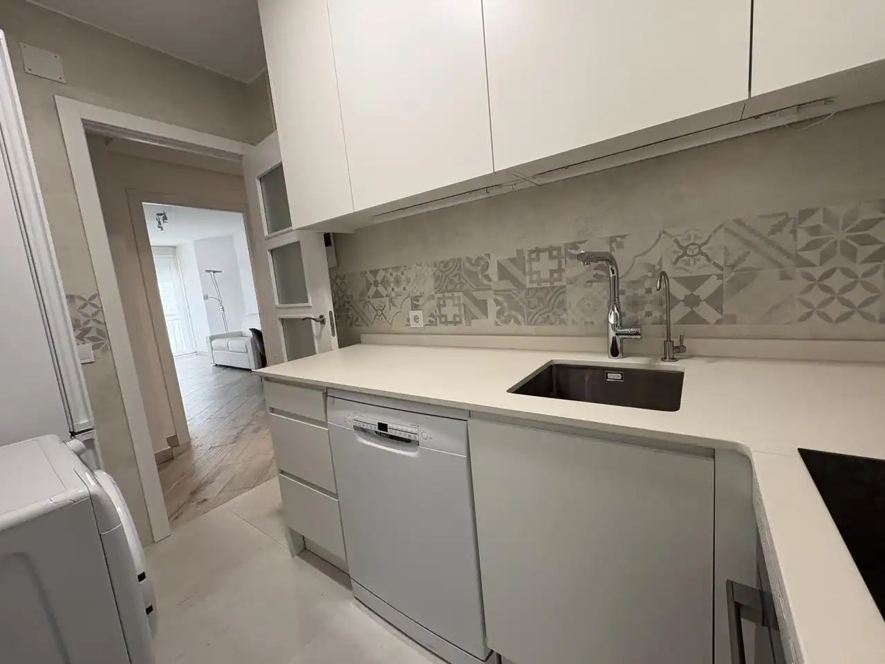 Küche von Wohnung zur Miete in Madrid mit Heizung