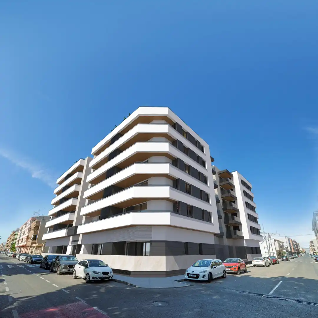 Vista exterior de Piso en venta en Almoradí con Aire acondicionado, Calefacción y Terraza