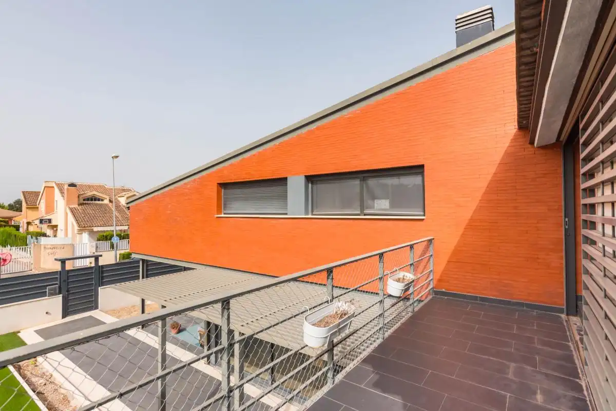 Vista exterior de Casa o xalet en venda en Molina de Segura amb Aire condicionat, Calefacció i Jardí privat