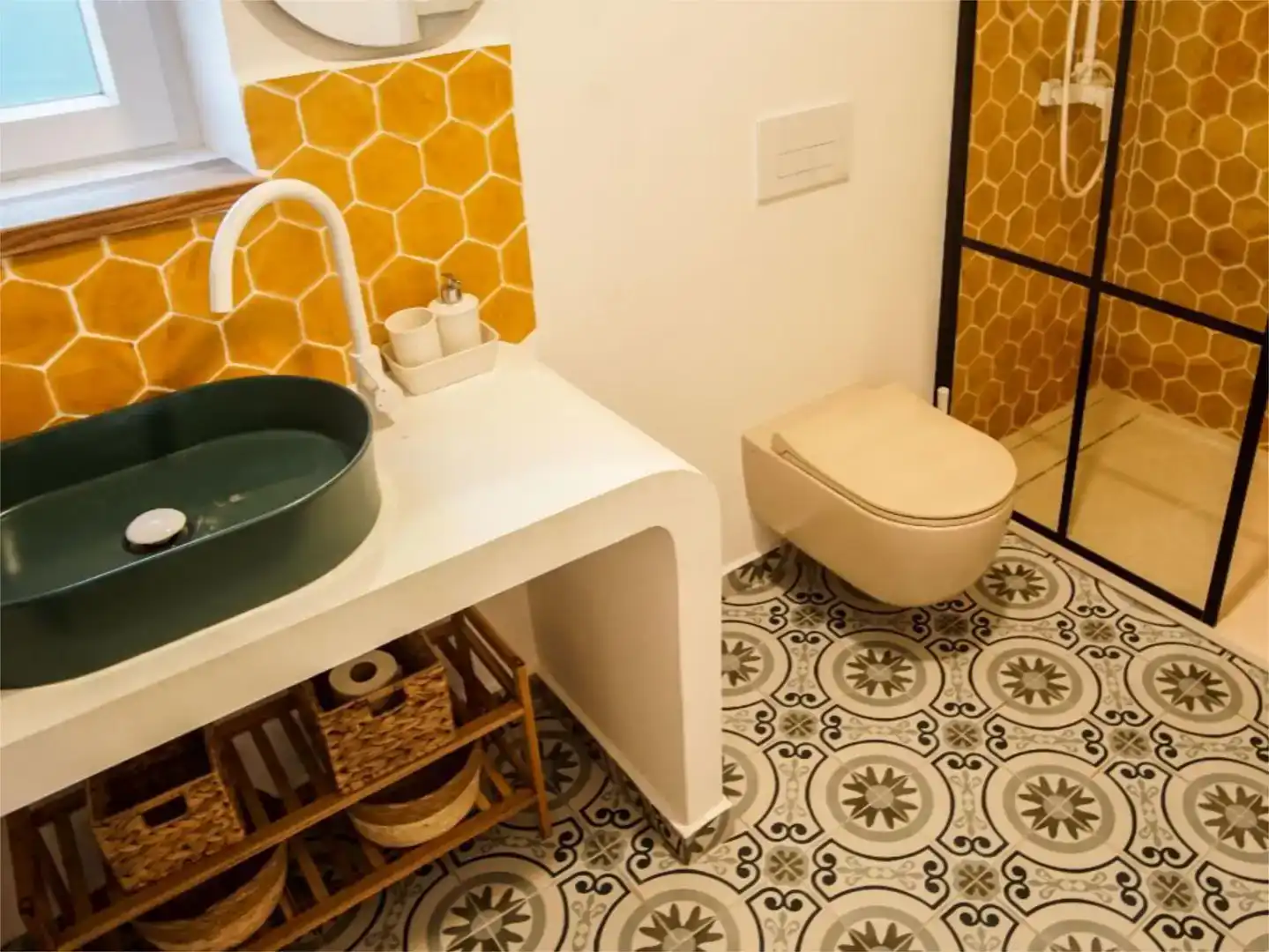 Baño de Casa o chalet de alquiler en Oliva con Aire acondicionado, Piscina y Amueblado