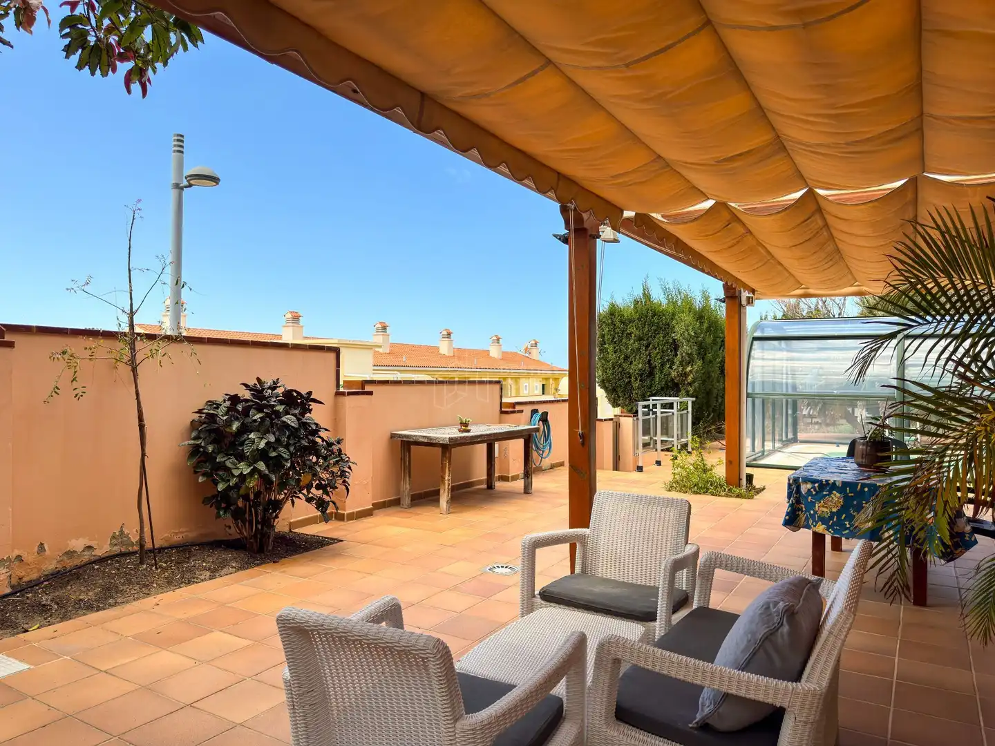 Terrassa de Casa o xalet en venda en Pájara amb Jardí privat i Moblat