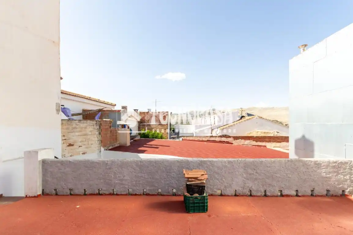 Vista exterior de Casa o chalet en venta en Zafarraya con Terraza