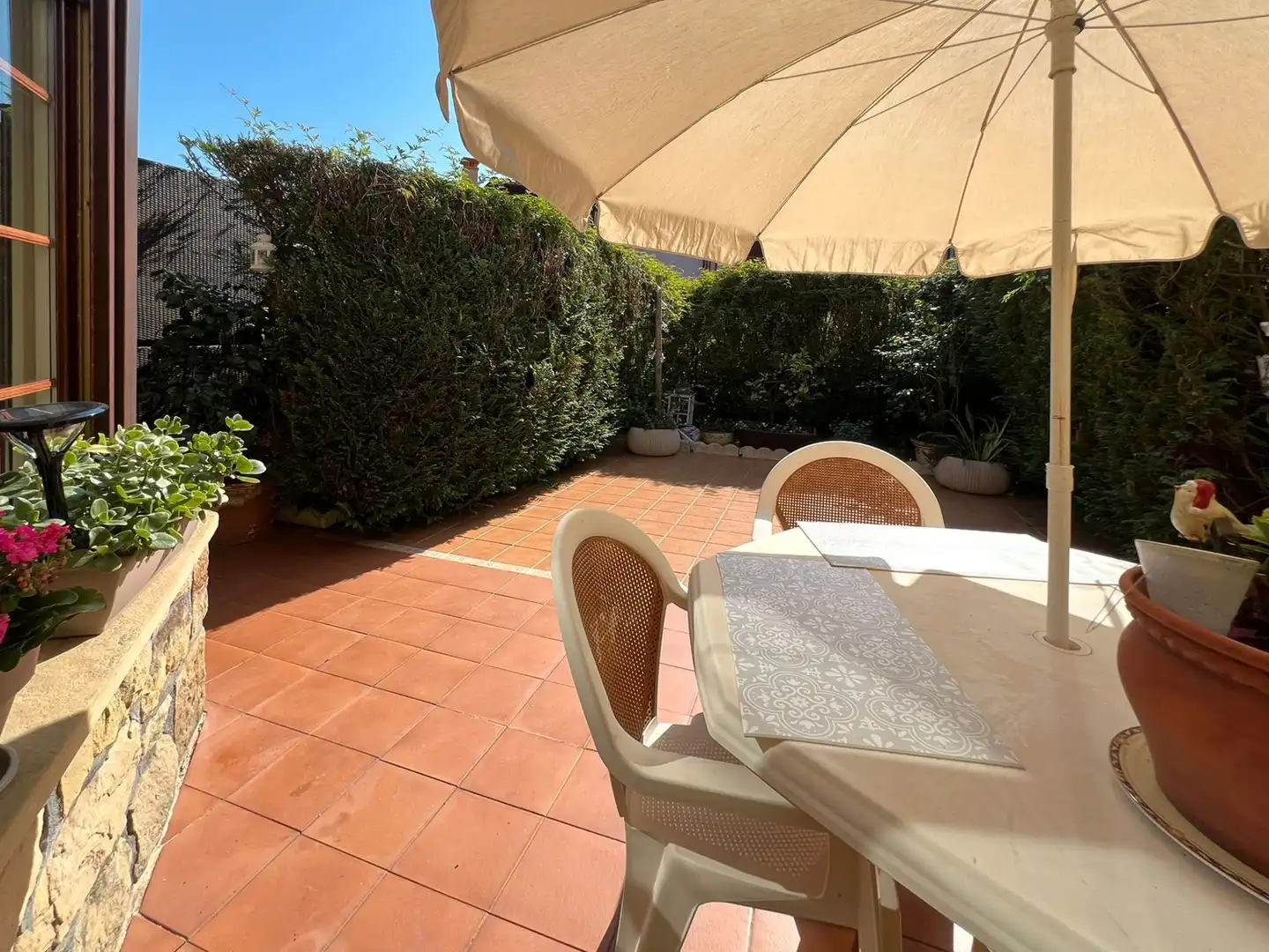 Jardín de Casa adosada en venta en Zarautz con Aire acondicionado, Calefacción y Jardín privado