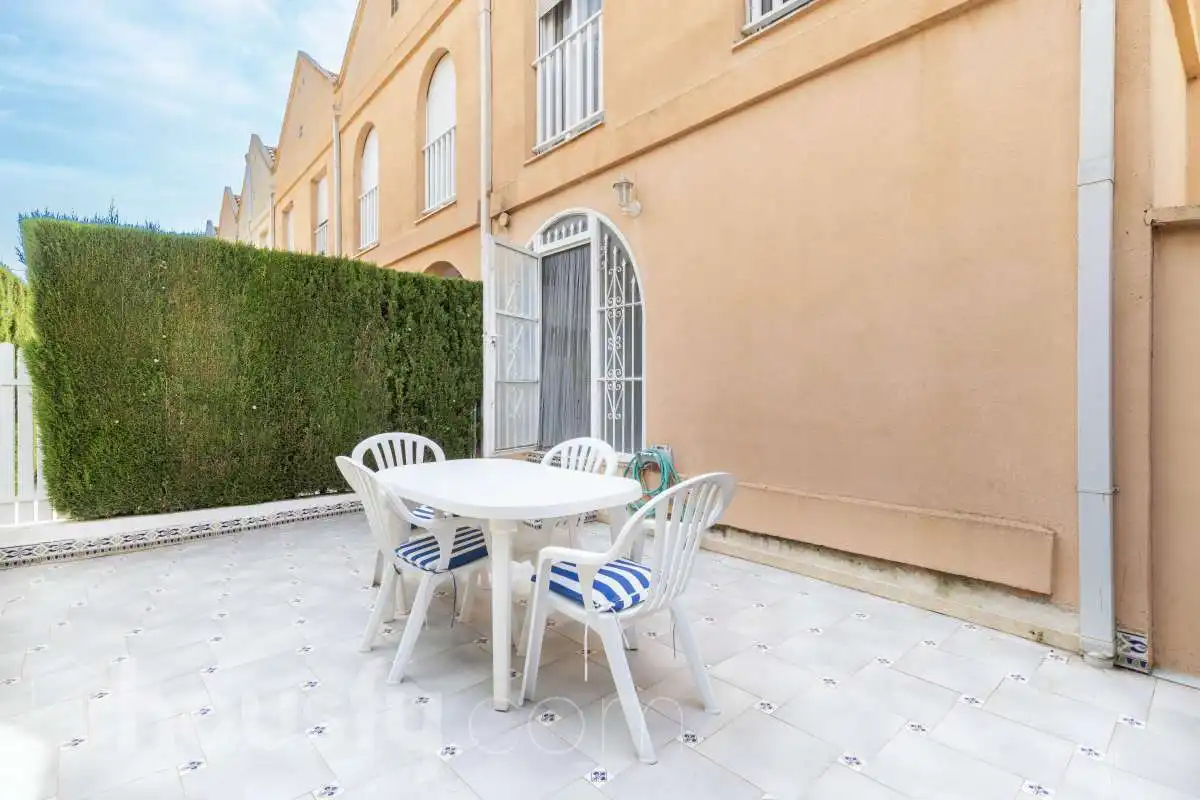 Terrace of Detached homes for rent in Benicasim / Benicàssim  with Air Conditioner, Heating and Terrace