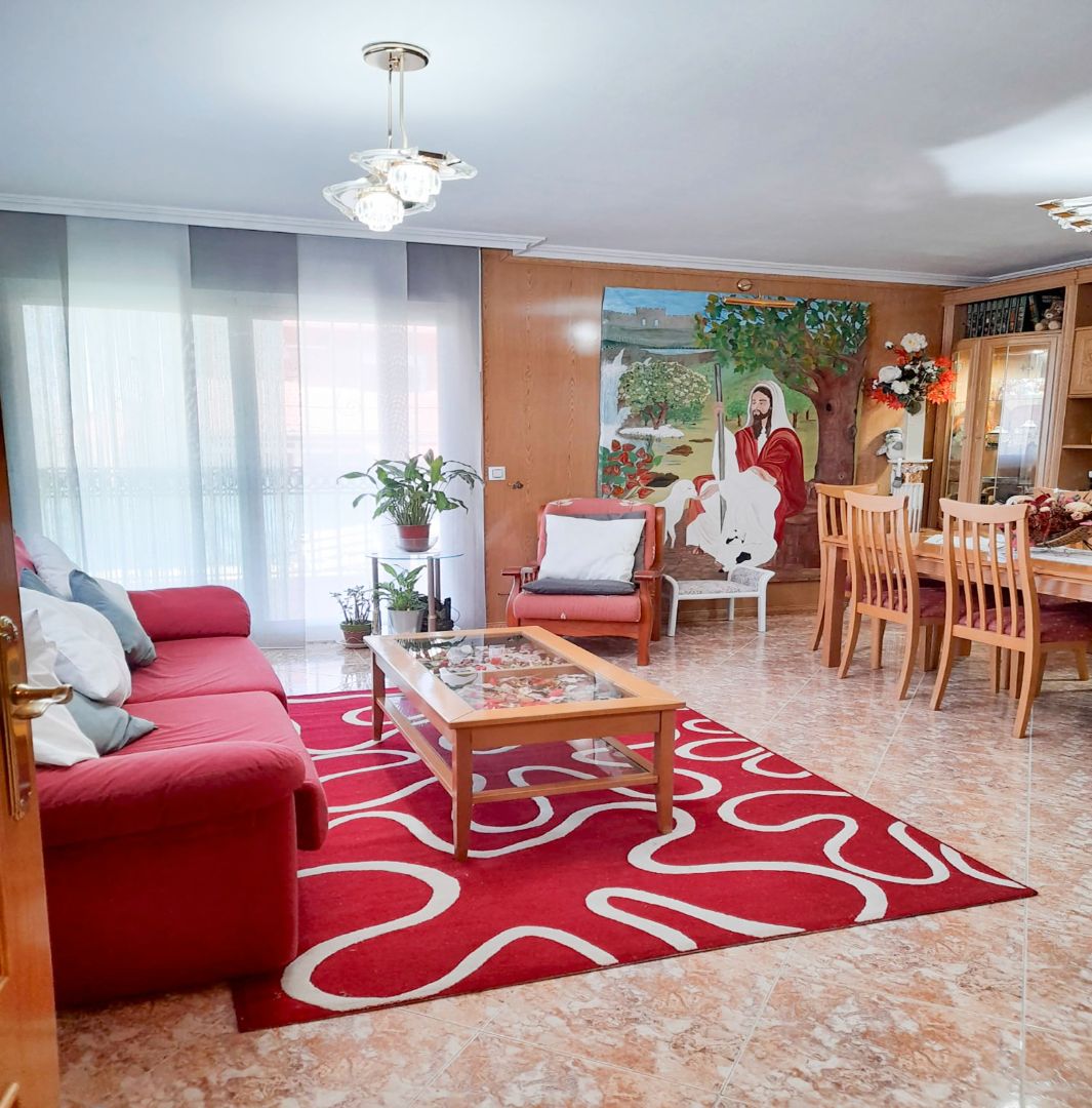 Sala de estar de Casa adosada en venta en Batres con Calefacción, Jardín privado y Terraza