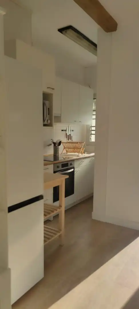 Kitchen of Apartments for rent in Castelldefels  with Air Conditioner, Heating and Furnished