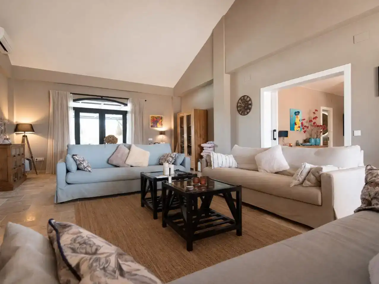 Sala de estar de Piso en venta en Aljaraque con Aire acondicionado, Jardín privado y Trastero