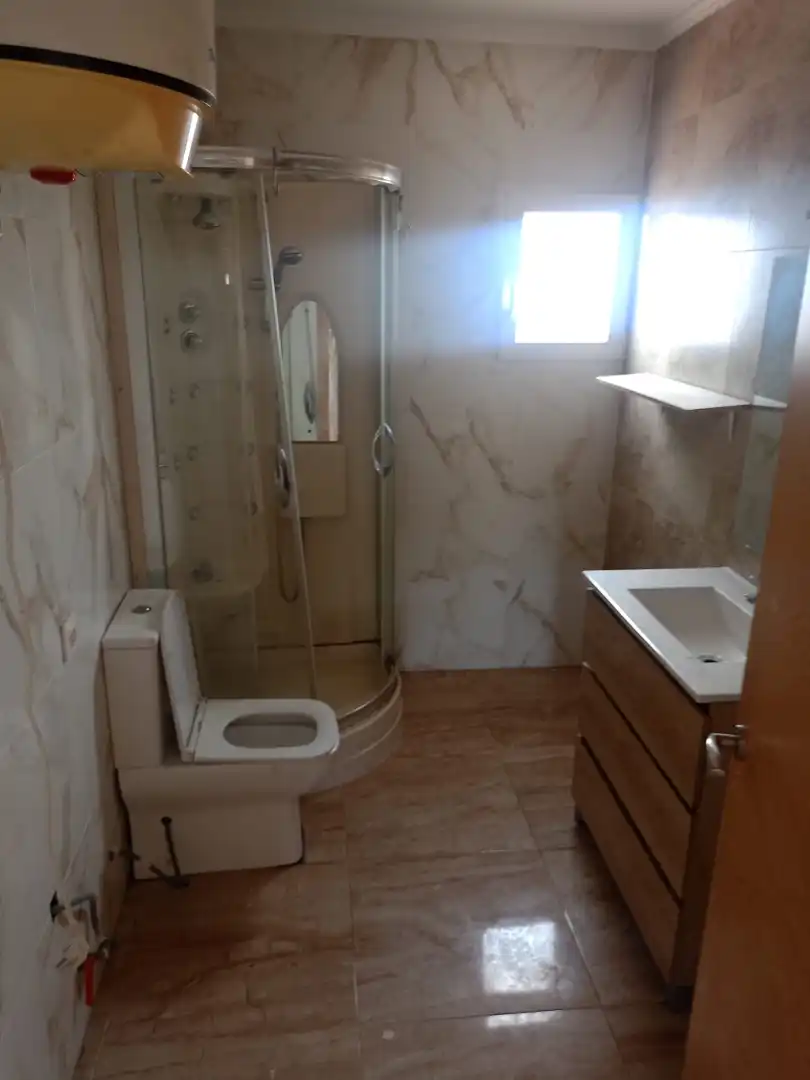 Bany de Casa o xalet en venda en Palma de Gandia amb Aire condicionat, Terrassa i Piscina