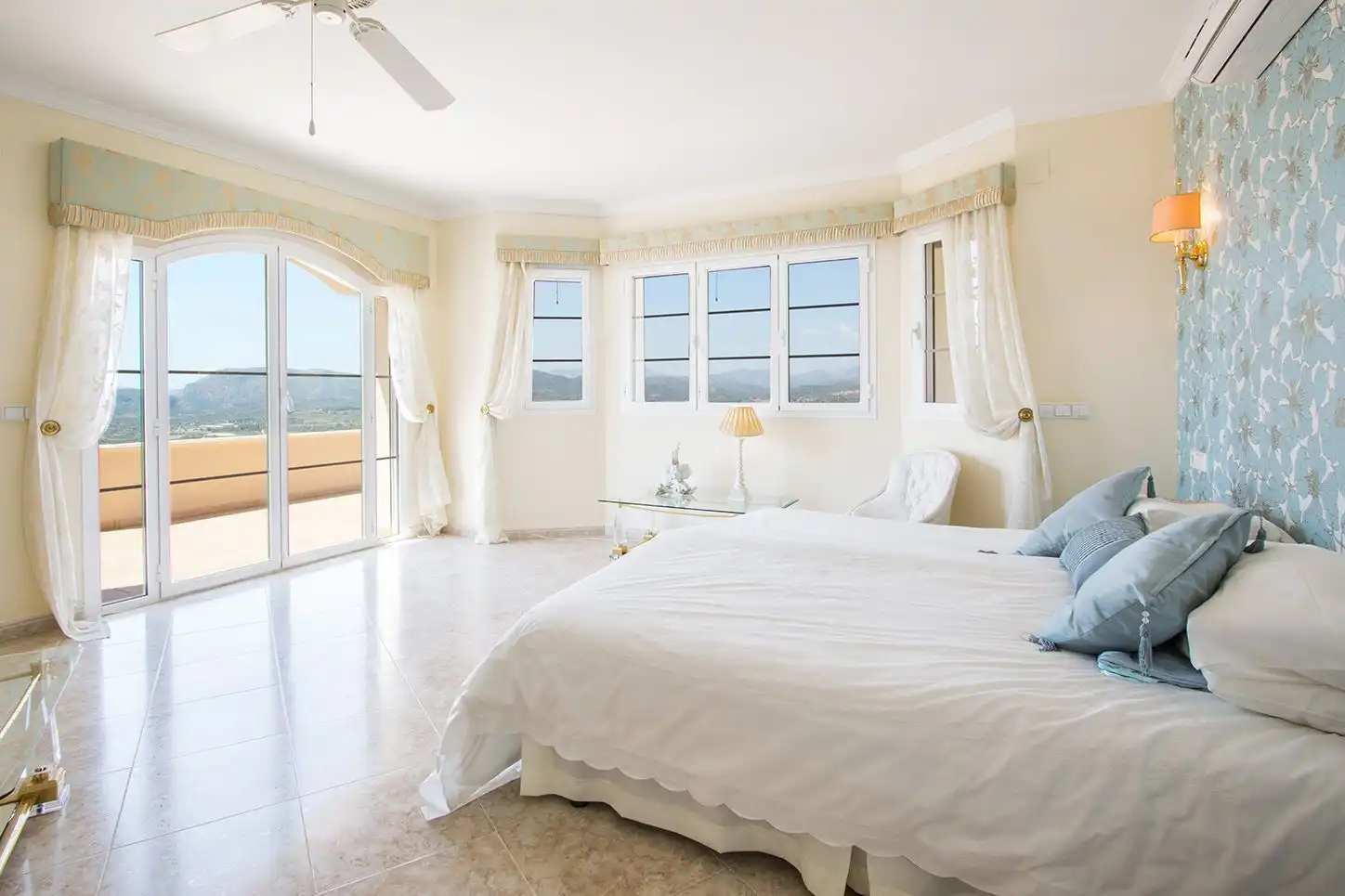 Bedroom of Houses for sale in Jávea / Xàbia  with Air Conditioner, Heating and Private garden