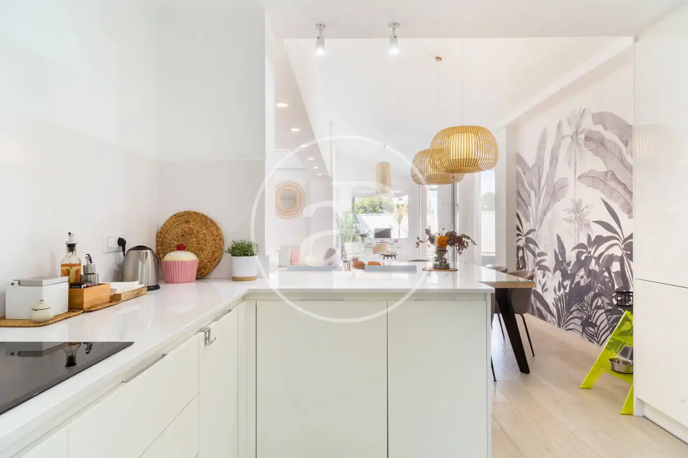 Cocina de Casa o chalet en venta en Riba-roja de Túria con Aire acondicionado, Calefacción y Jardín privado