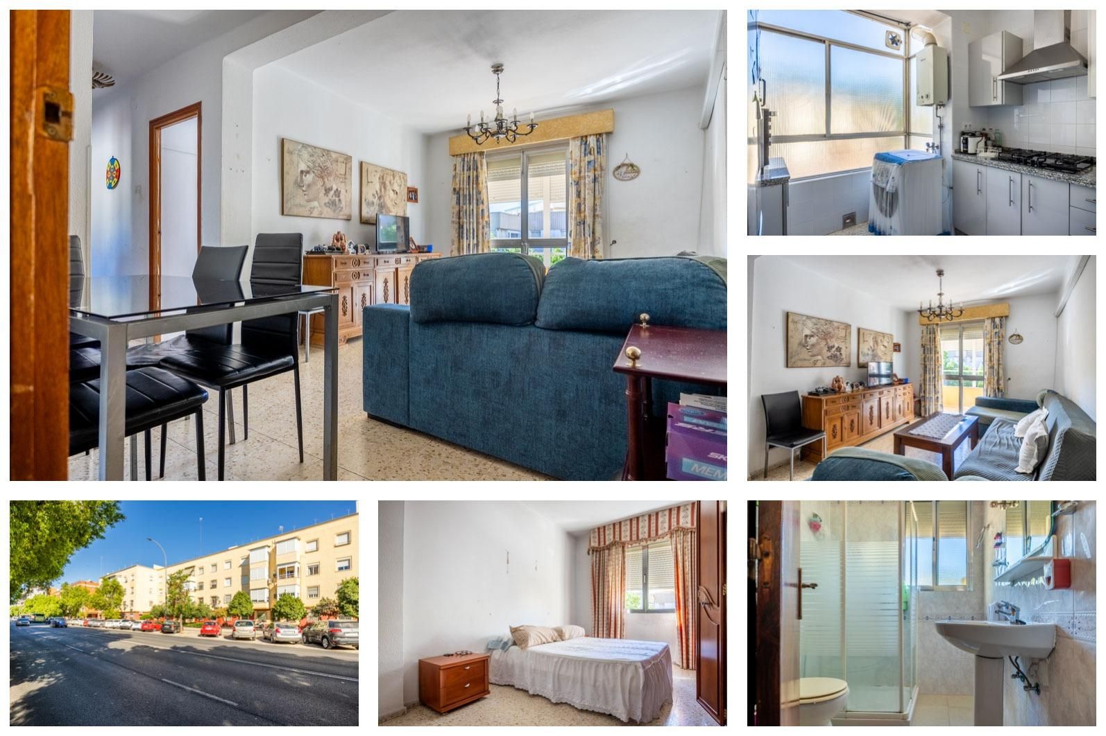 Vista exterior de Piso en venta en  Sevilla Capital