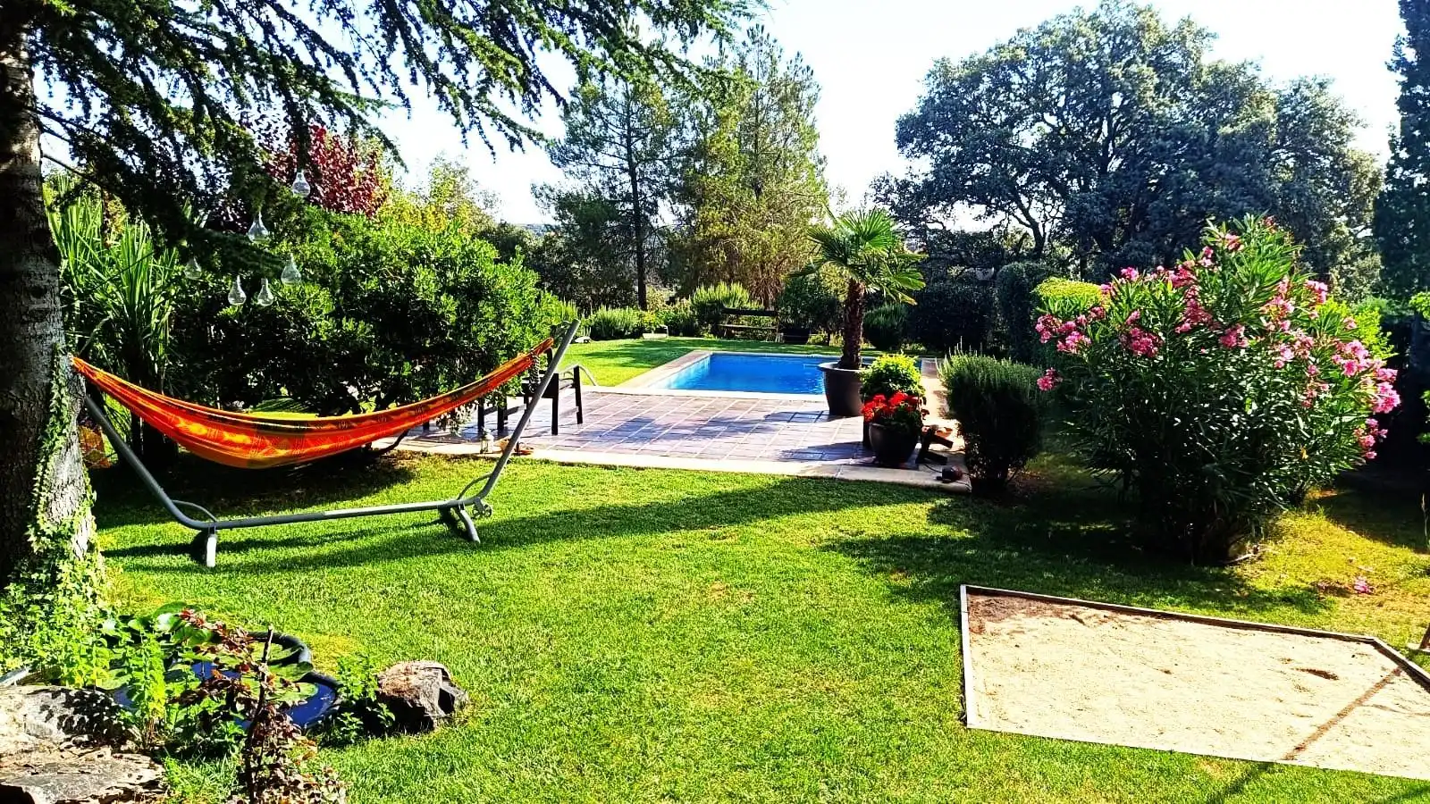 Piscina de Casa o xalet en venda en Palacios del Pan amb Calefacció, Jardí privat i Terrassa