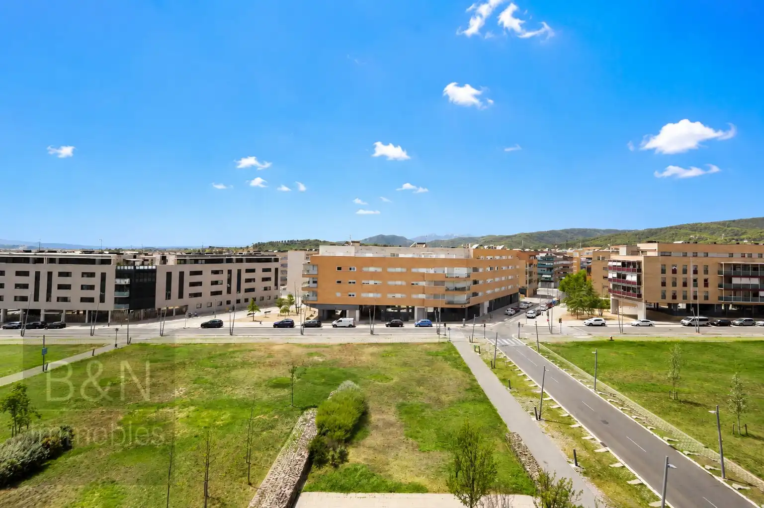 Parking of Flat for sale in Terrassa  with Air Conditioner, Heating and Terrace