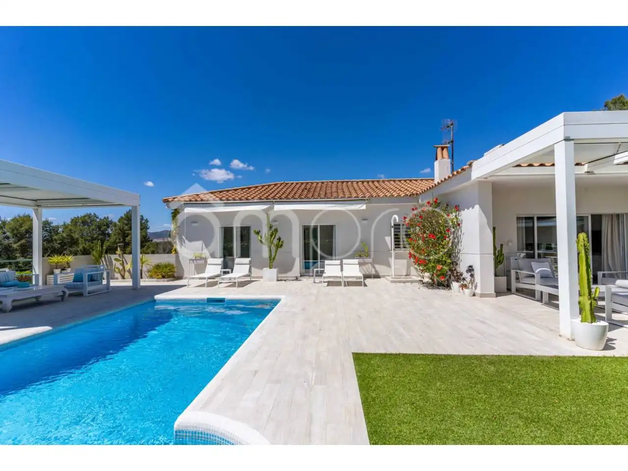 Swimming pool of Houses for sale in Sant Pere de Ribes  with Air Conditioner, Private garden and Terrace