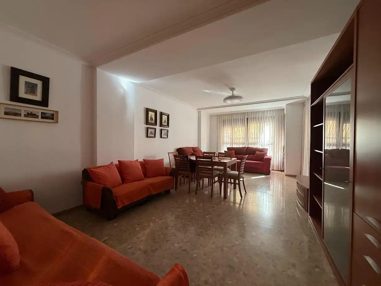 Living room of Flat for rent in Mislata  with Furnished and Balcony