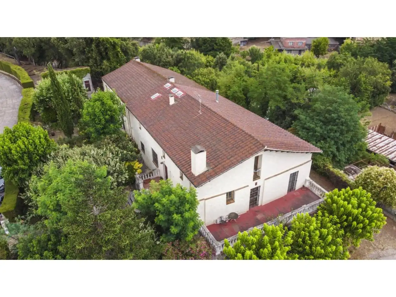 Vista exterior de Finca rústica en venda en Sant Feliu de Buixalleu