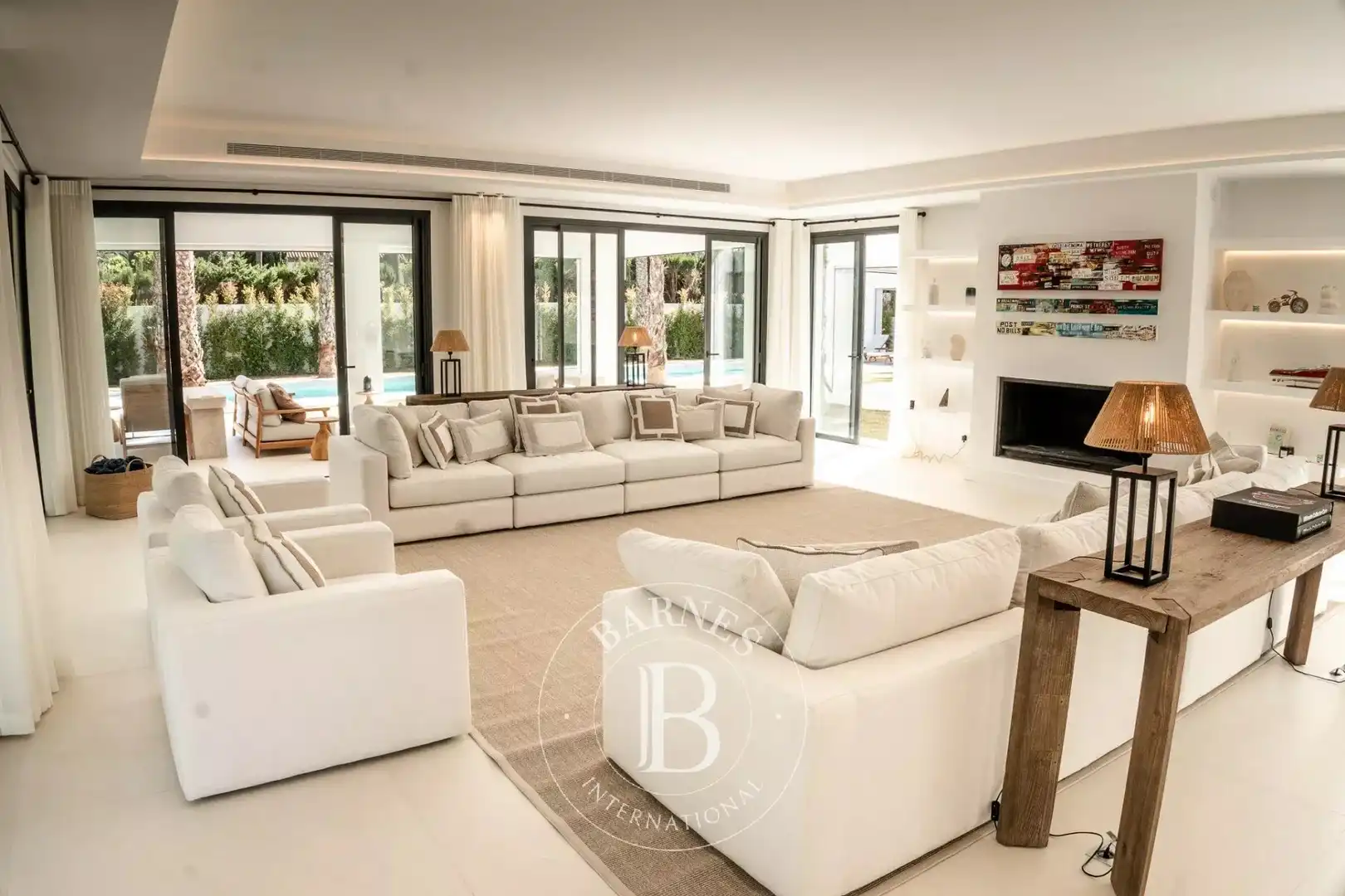 Sala d'estar de Casa o xalet de lloguer en Sotogrande amb Aire condicionat, Calefacció i Jardí privat
