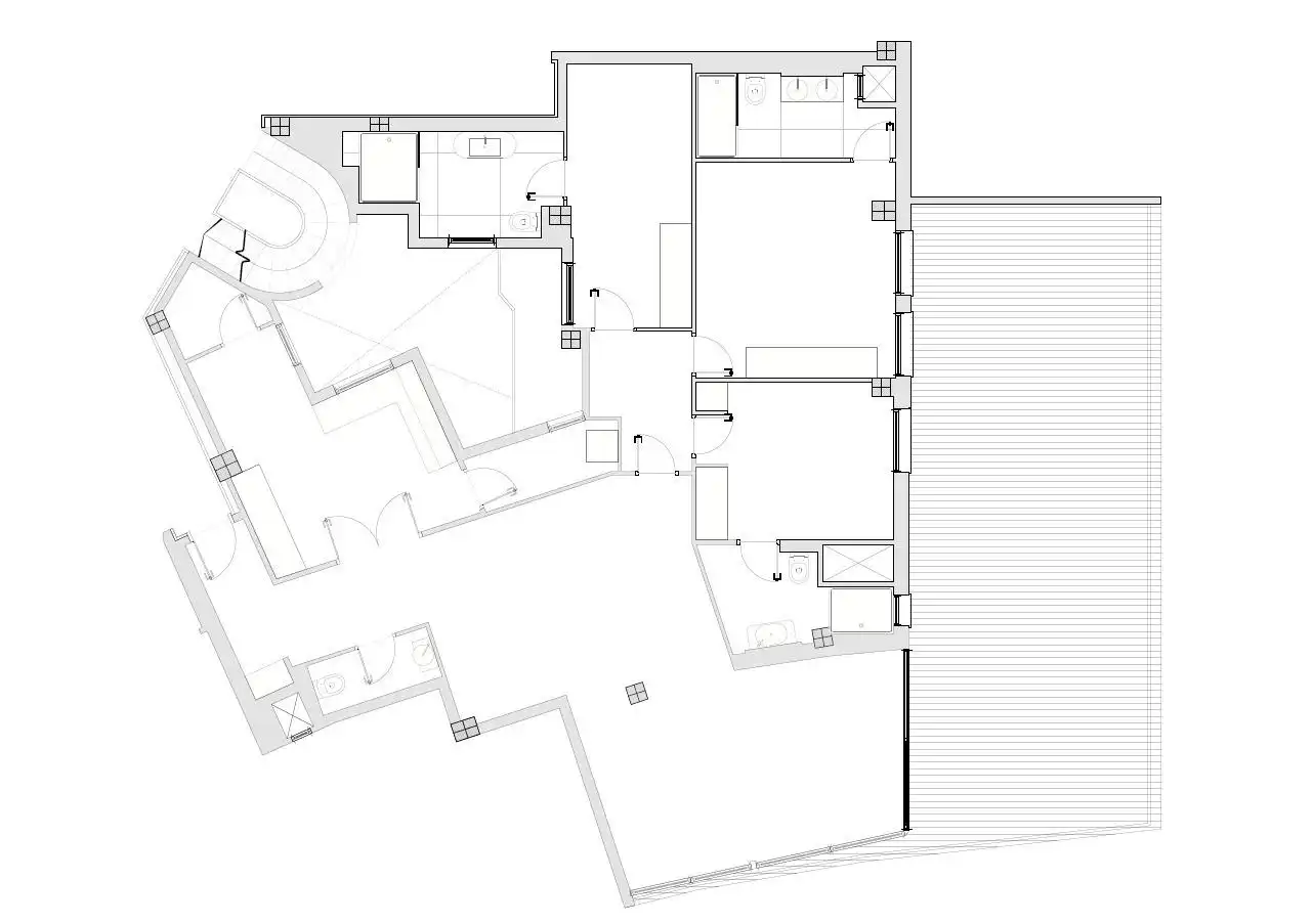Piso de alquiler en Barcelona con Aire acondicionado, Calefacción y Parquet