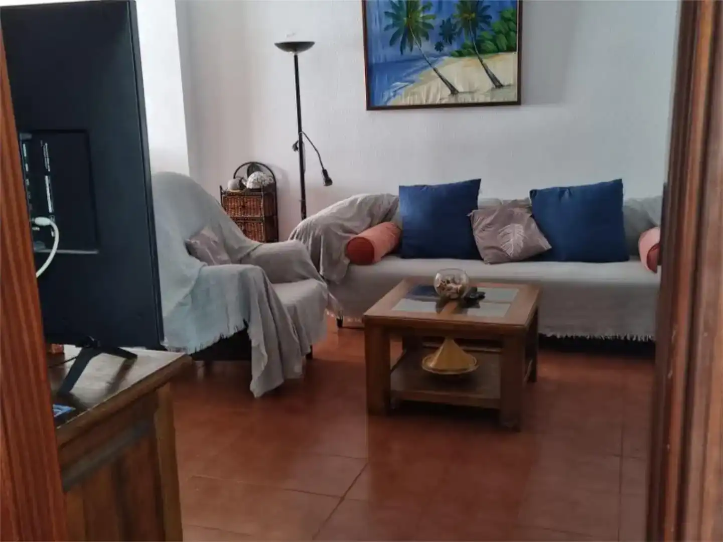 Sala de estar de Piso en venta en Jimena de la Frontera, Cádiz