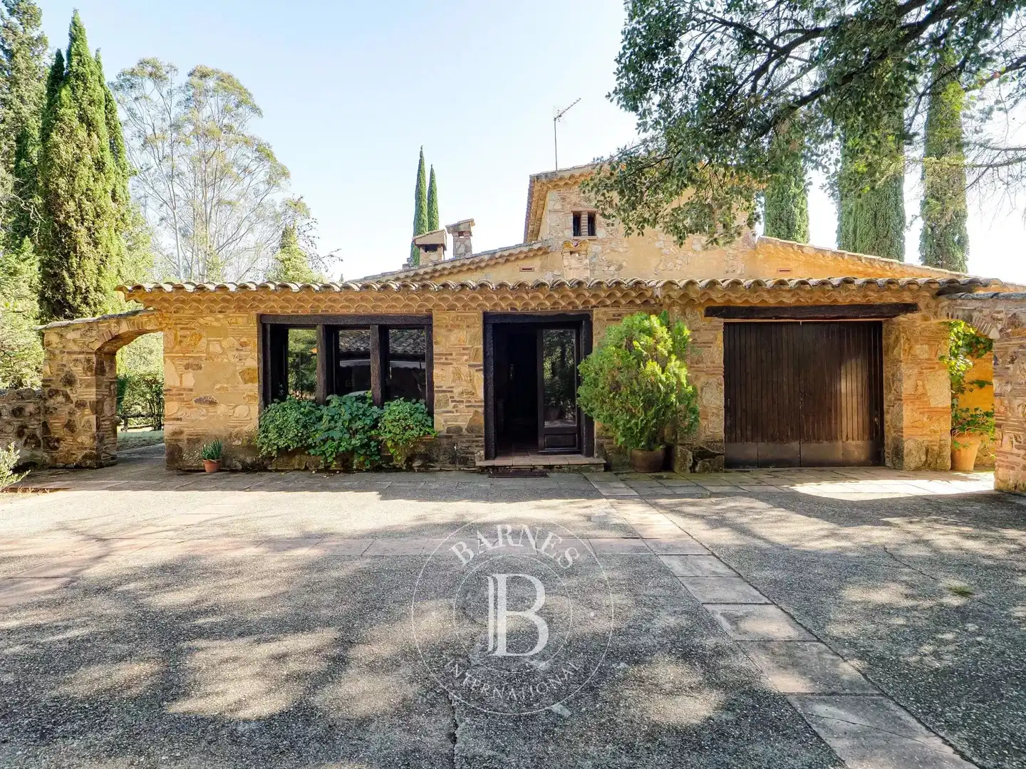 Vista exterior de Finca rústica en venda en Caldes de Malavella amb Calefacció, Piscina i Internet