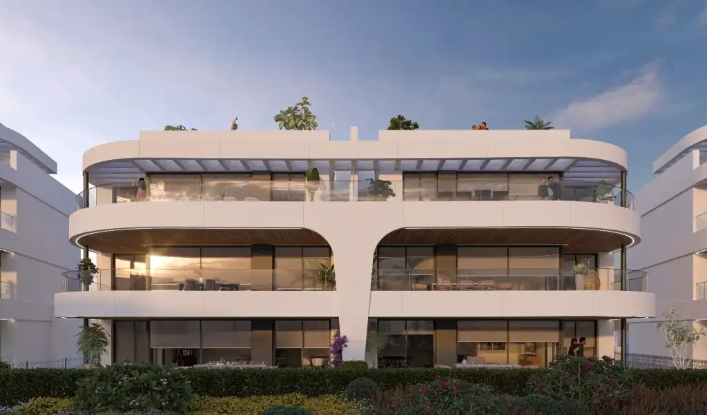 Exterior view of Apartments for sale in Estepona  with Terrace and Community pool