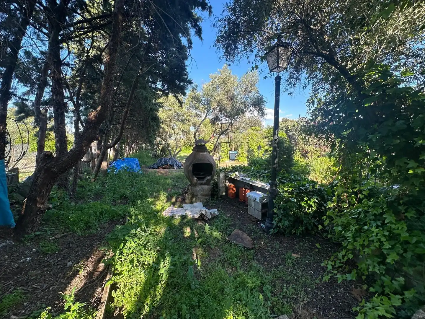 Jardín de Finca rústica en venta en Nuño Gómez con Aire acondicionado, Calefacción y Jardín privado